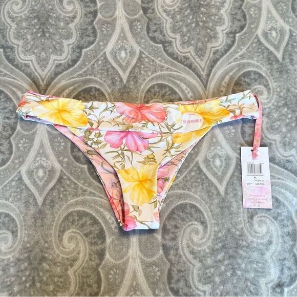 Loveshackfamcy x Hurley Reversible Cheeky Bikini Bottoms - Picture 5 of 5